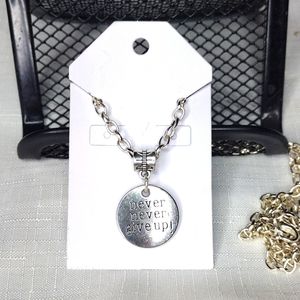 Motivational Message Necklace